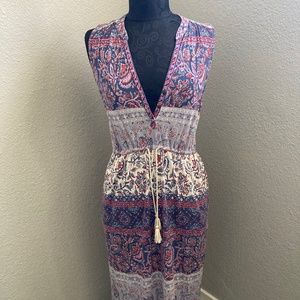 Lucky Brand Paisley Print Sundress